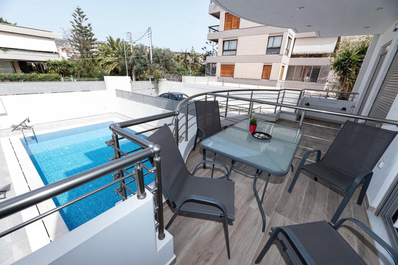 Design Apartment With Swimming Pool Near The Beach Athens Exterior photo